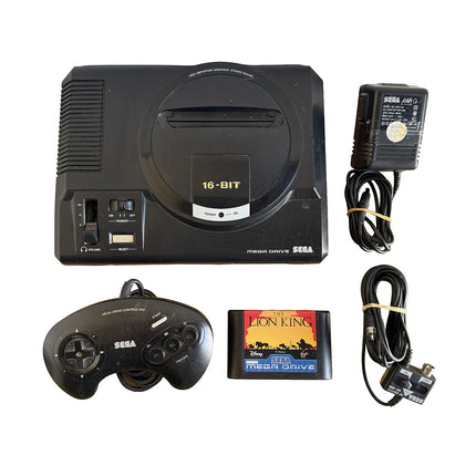 Console Sega Mega Drive I avec Le Roi Lion : console et accessoires inclus