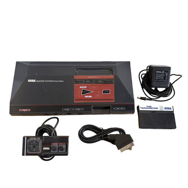 Console Sega Master System I avec The Terminator : console et accessoires inclus