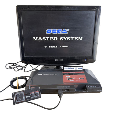 Console Sega Master System I avec The Terminator : démonstration de fonctionnement, écran non inclus