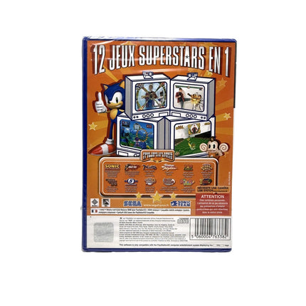 Sega Superstars Playstation 2 neuf sous blister – dos