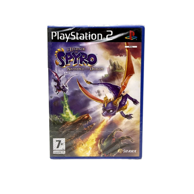 La Légende de Spyro Naissance d’un Dragon Playstation 2 neuf sous blister – face avant
