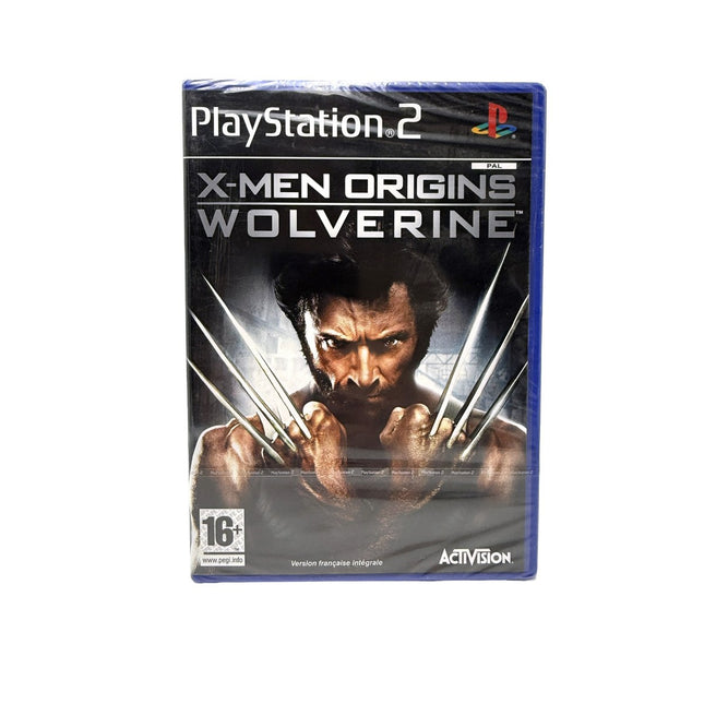 X-Men Origins Wolverine Playstation 2 neuf sous blister – face avant