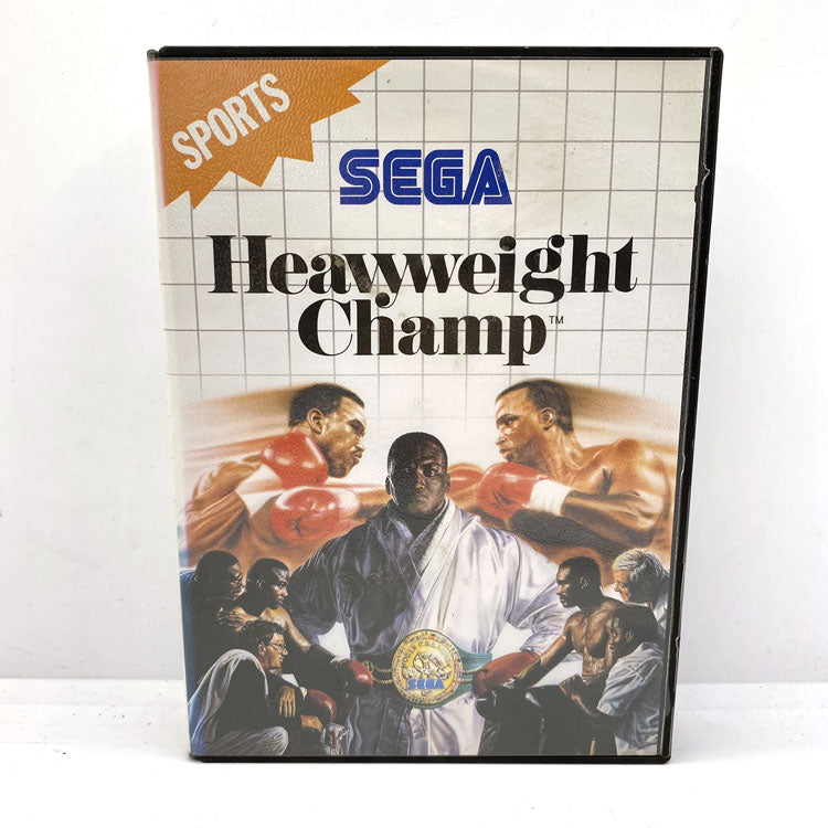 Heavyweight Champ Sega Master System 