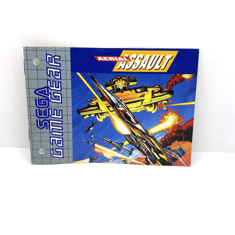 aerial assault game gear Aerial Assault Instructions Sega Game Gear – Retromania