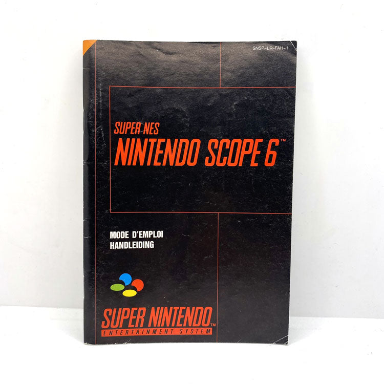 Nintendo Scope 6 Super Nintendo + notice