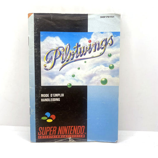 Notice Pilotwings Super Nintendo