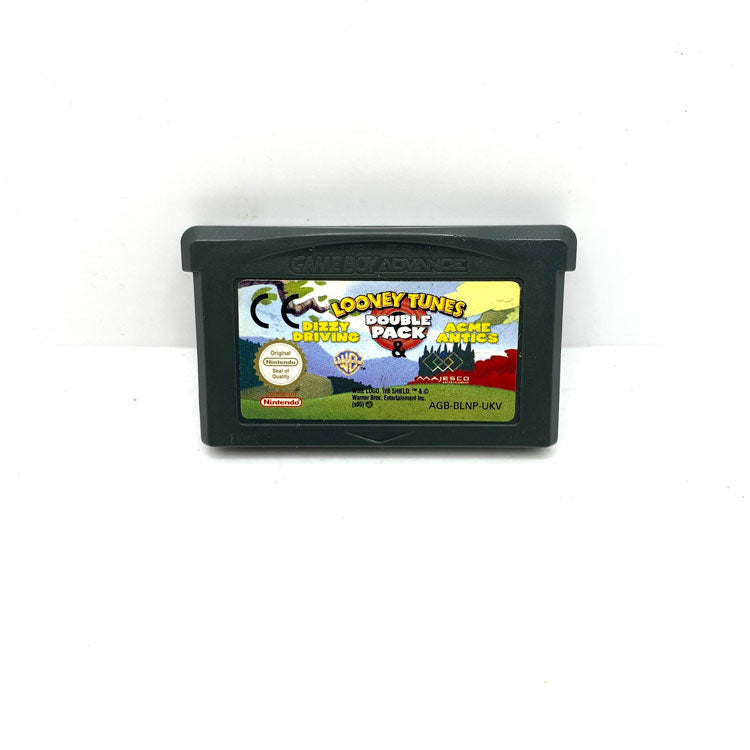 Looney Tunes Double Pack Dizzy Driving Acme Antics Nintendo Game Boy Advance