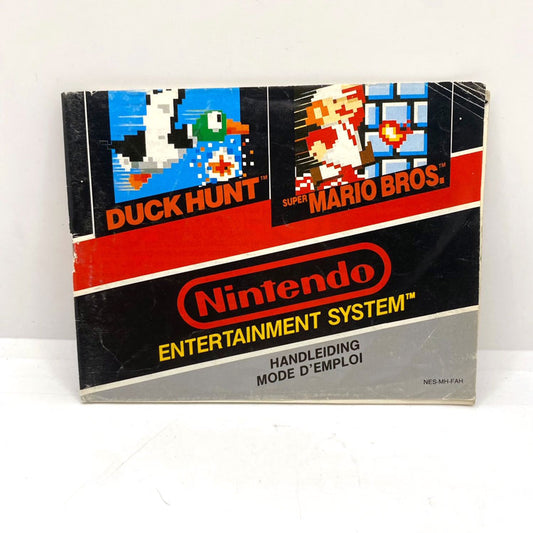 Notice Super Mario Bros Duck Hunt Nintendo NES