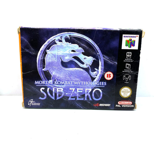 Mortal Kombat Mythologies Sub-Zero Nintendo 64