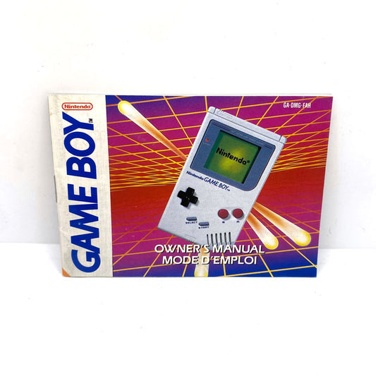 Notice Nintendo Game Boy