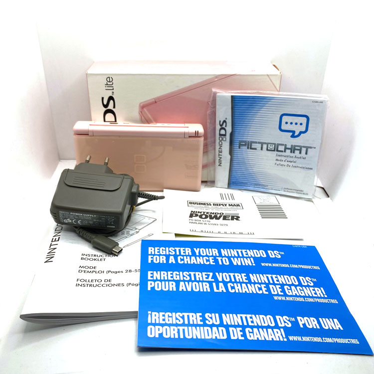 Console Nintendo DS Lite Coral Pink en boite