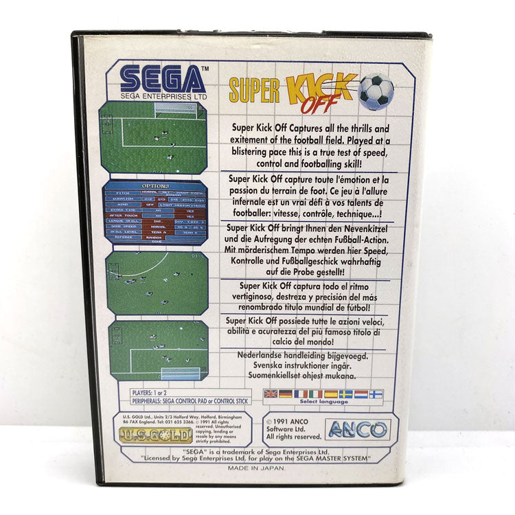 Super Kick Off Sega Master System