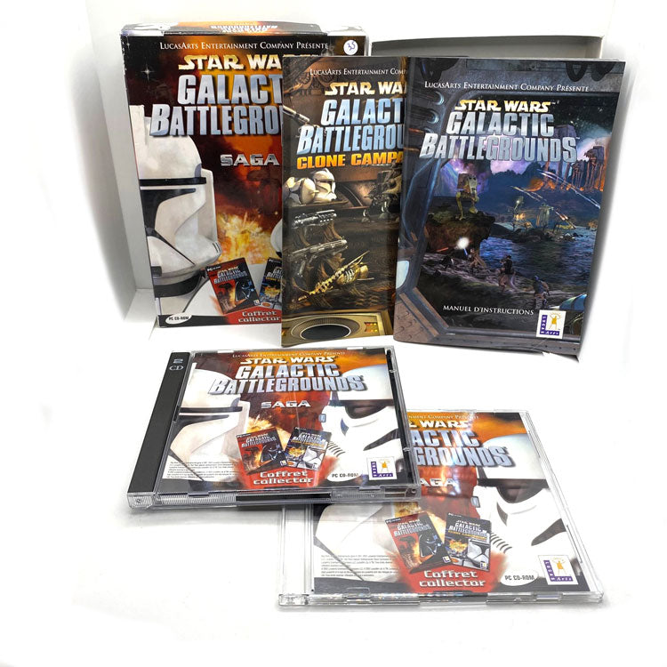 Star Wars Galactic Battlegrounds Saga PC Edition Collector