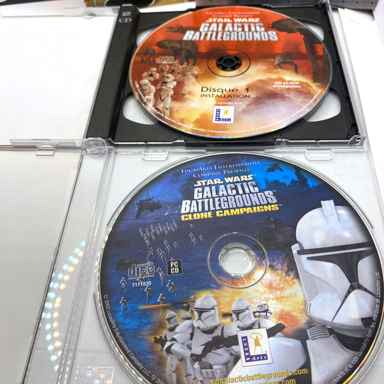 Star Wars Galactic Battlegrounds Saga PC Edition Collector