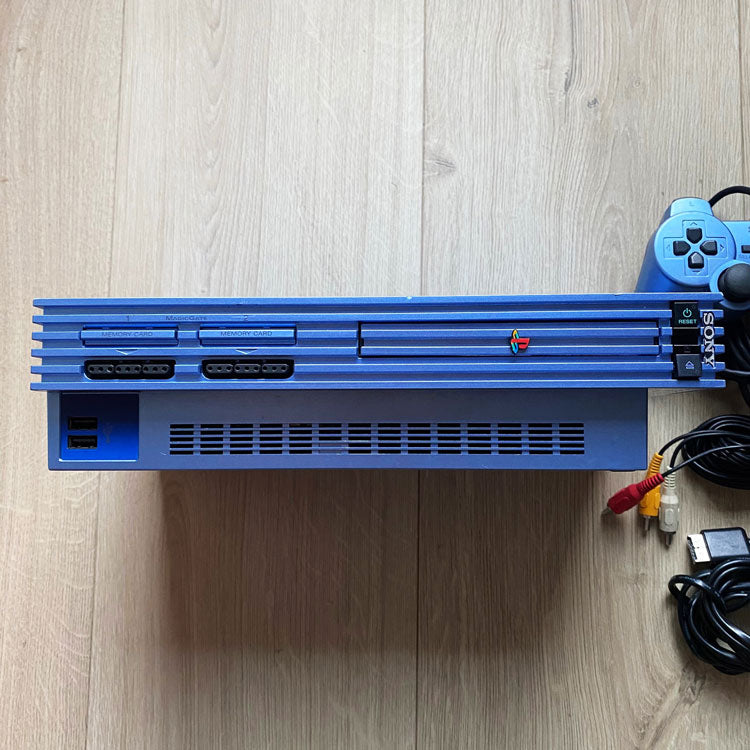 Console Playstation 2 Aqua Blue SCPH-50004