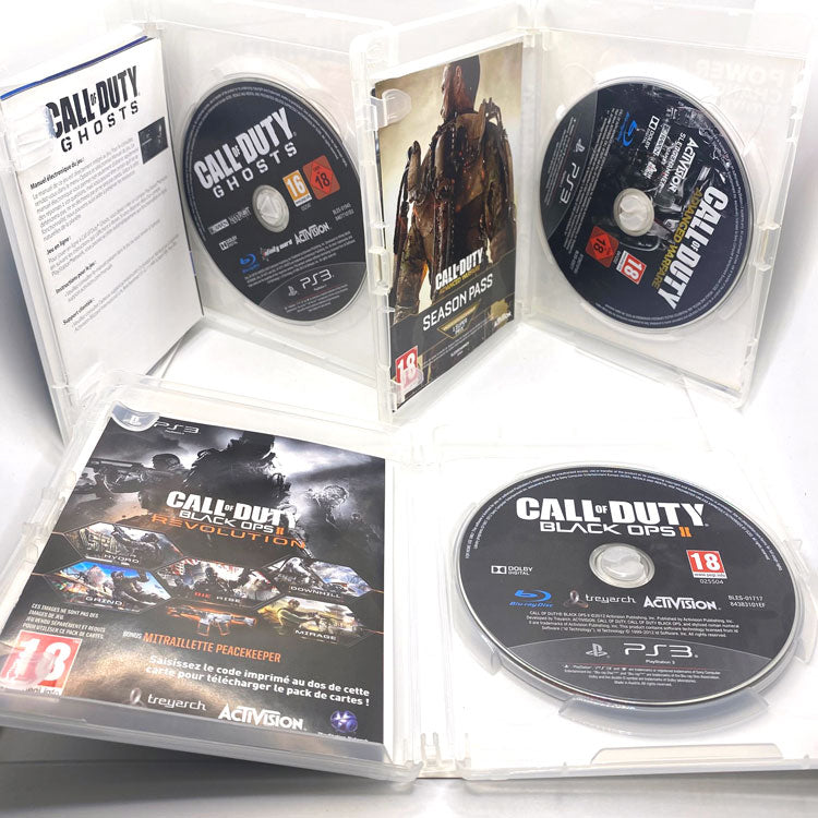 Lot de 3 jeux Call Of Duty Playstation 3