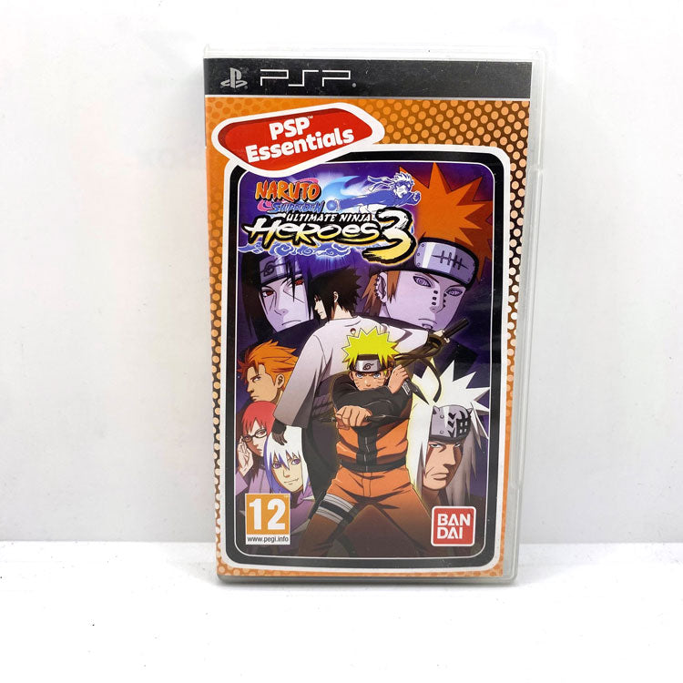 Naruto Ultimate Ninja Heroes 3 Playstation PSP