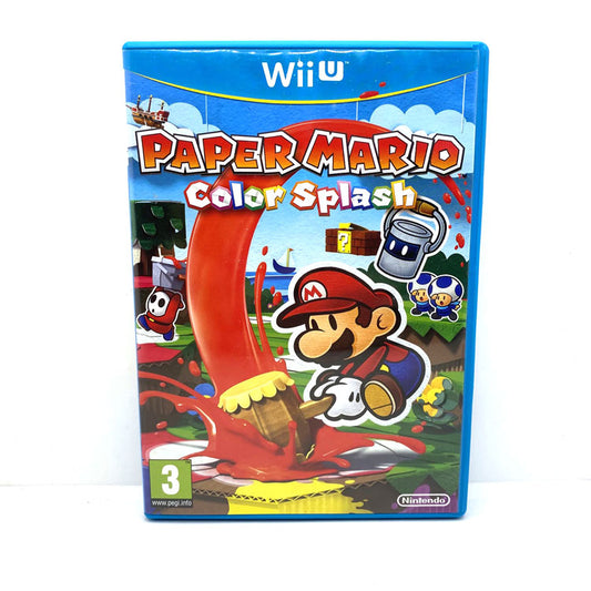 Paper Mario Color Splash Nintendo Wii U