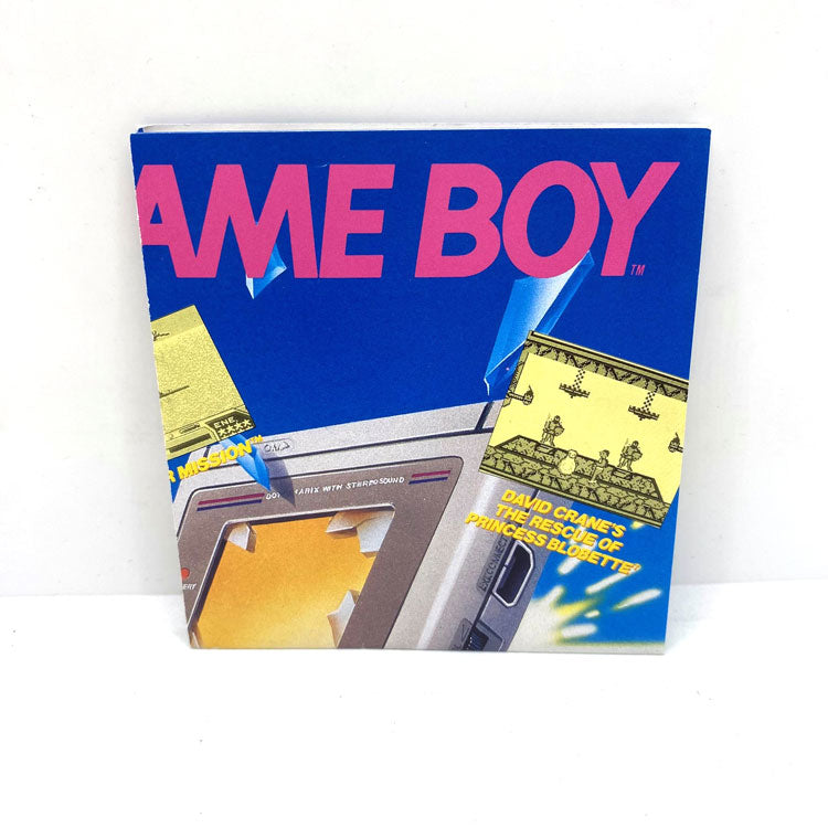 Notice Poster Nintendo Game Boy