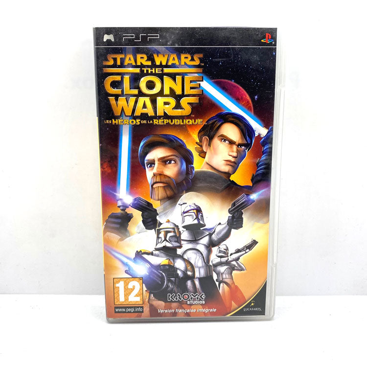 Star Wars The Clone Wars Les Héros de la République Playstation PSP