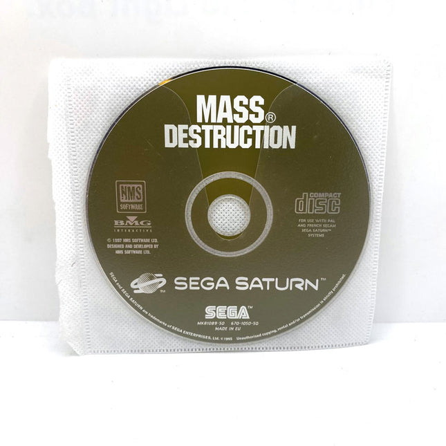 Mass Destruction Sega Saturn