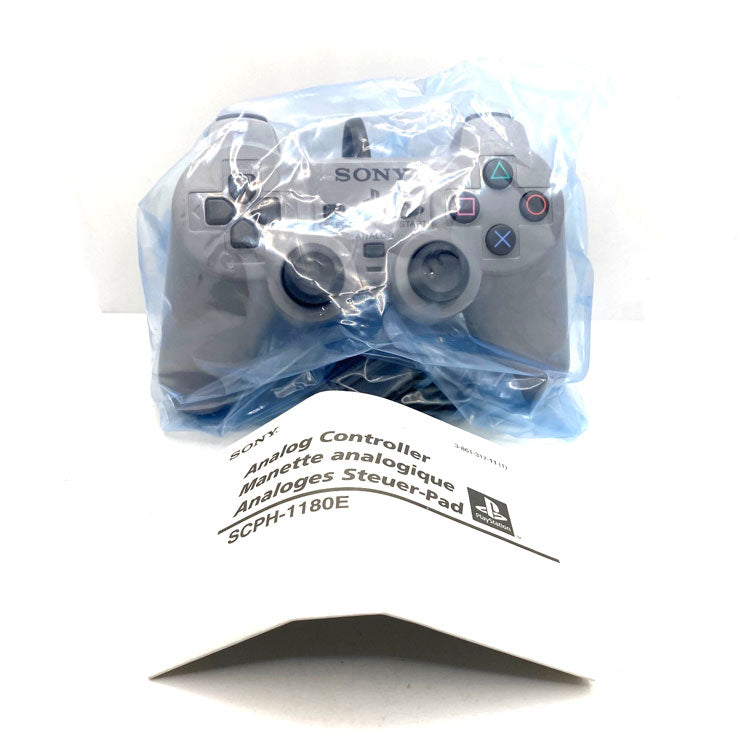 Genuine OEM factory Sony Playstation 1 Wired DUAL ANALOG Controller SCPH-1180