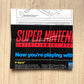 Poster Notice Super Nintendo