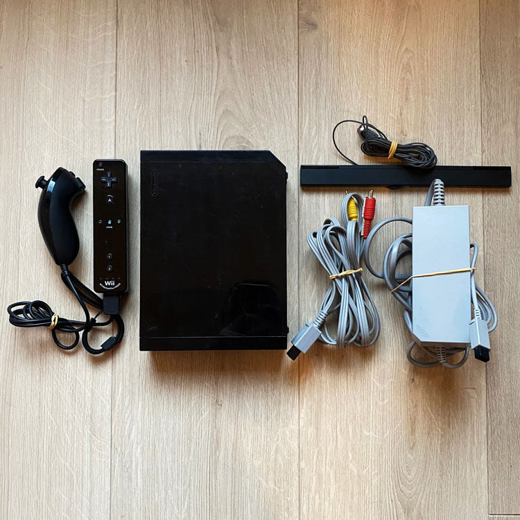 Console Nintendo Wii Black RVL-101