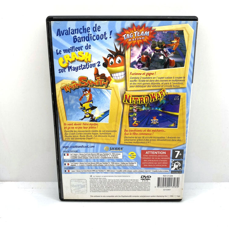 Crash Bandicoot Action Pack shops For Playstation 2 (COMPLETE)!!!