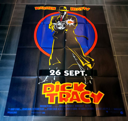 Affiche de cinéma originale Dick Tracy Format 120x160