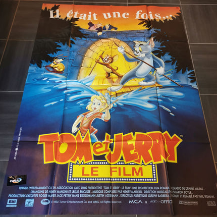 Original Tom and Jerry The Movie Movie Poster Size 120x160