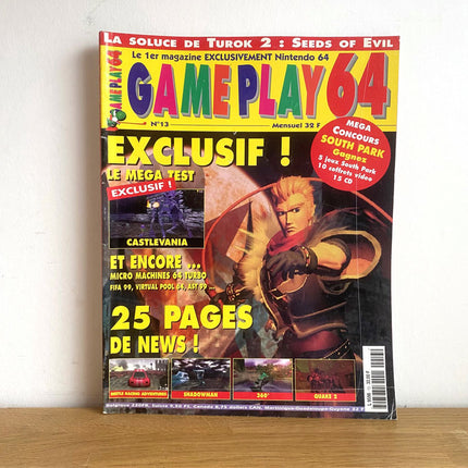 Magazines Gameplay 64 (à la pièce)