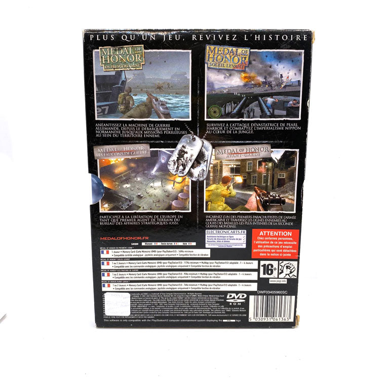 medal of honor 2 sony playstation 2 medal of honor 2 sony playstation 2