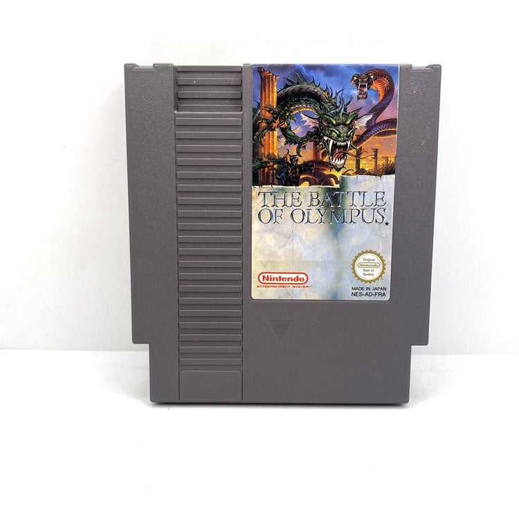 The Battle of Olympus Nintendo NES