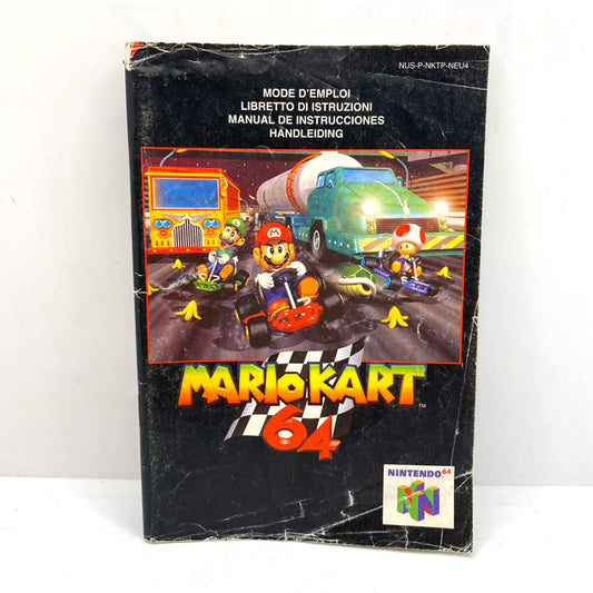 Notice Mario Kart 64 Nintendo 64
