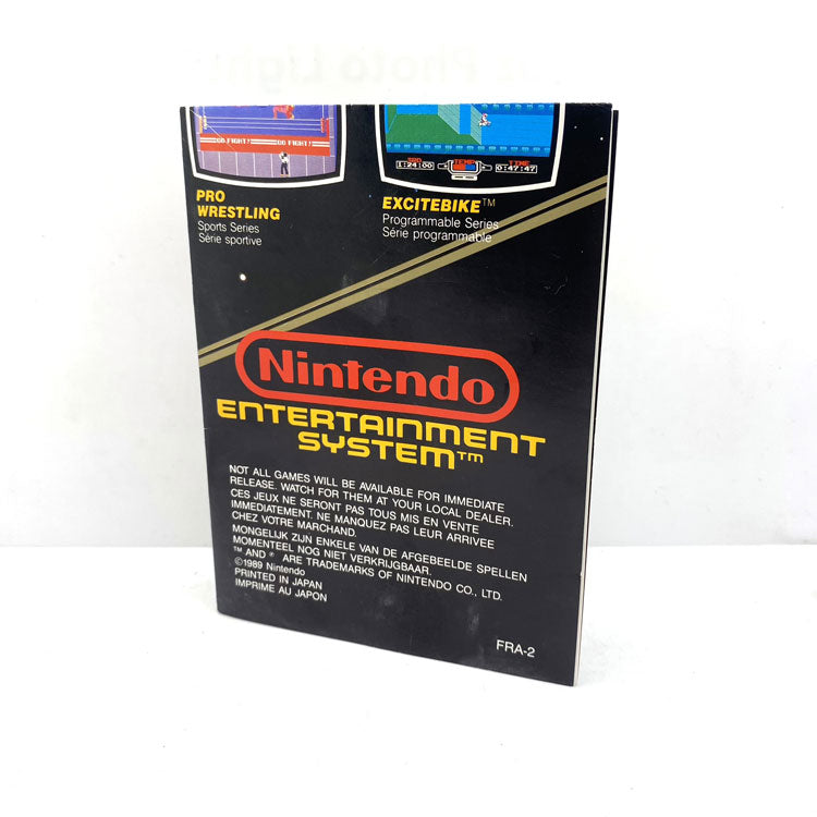 Poster publicitaire Nintendo NES