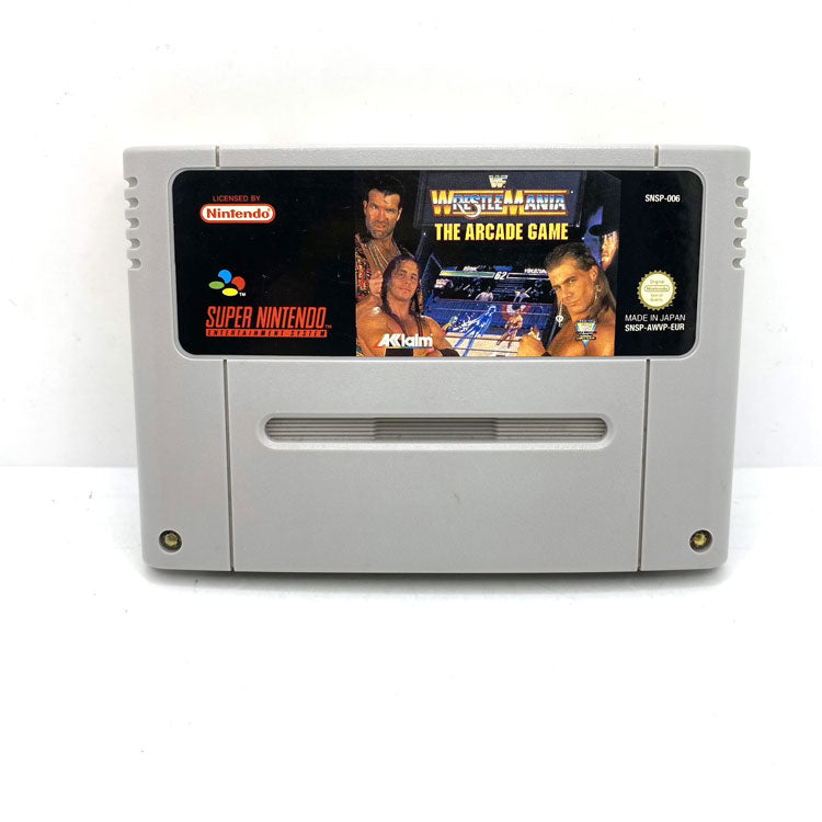 Wrestlemania The Arcade Game Super Nintendo