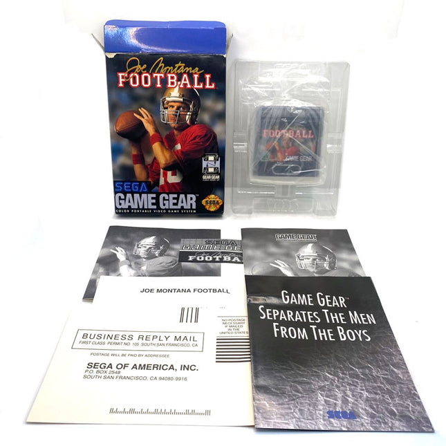 Joe Montana Football Sega Game Gear