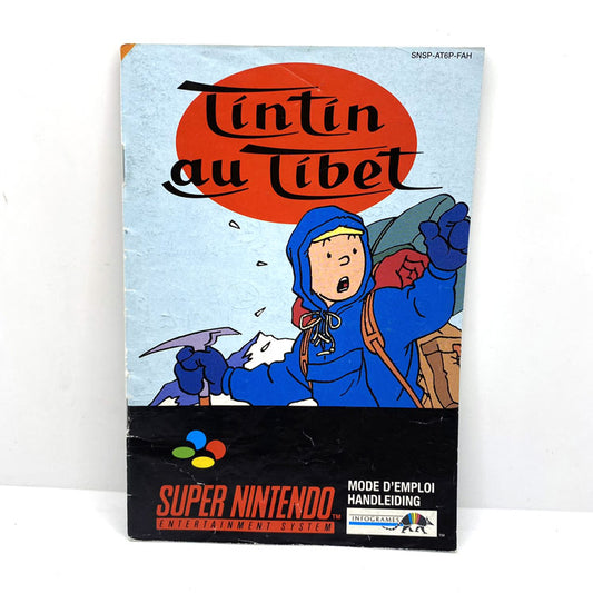 Notice Tintin au Tibet Super Nintendo
