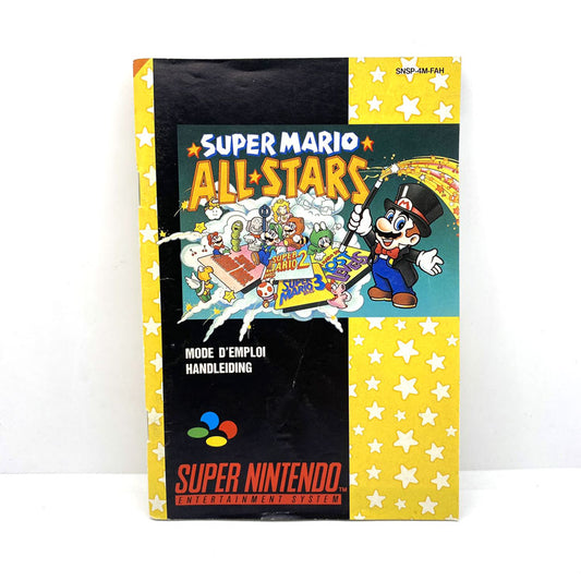 Notice Super Mario All Stars Super Nintendo