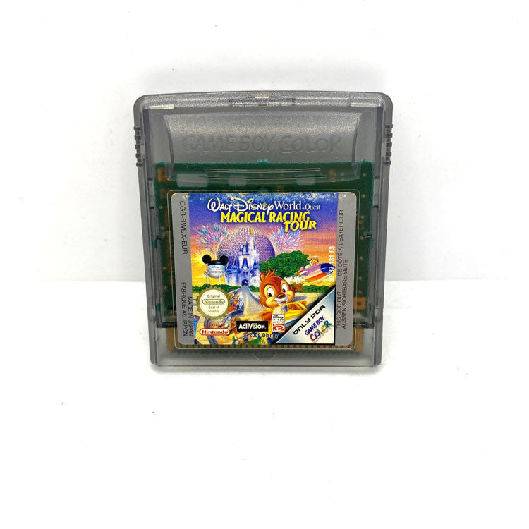 Walt Disney World Quest Magical Racing Tour Nintendo Game Boy Color