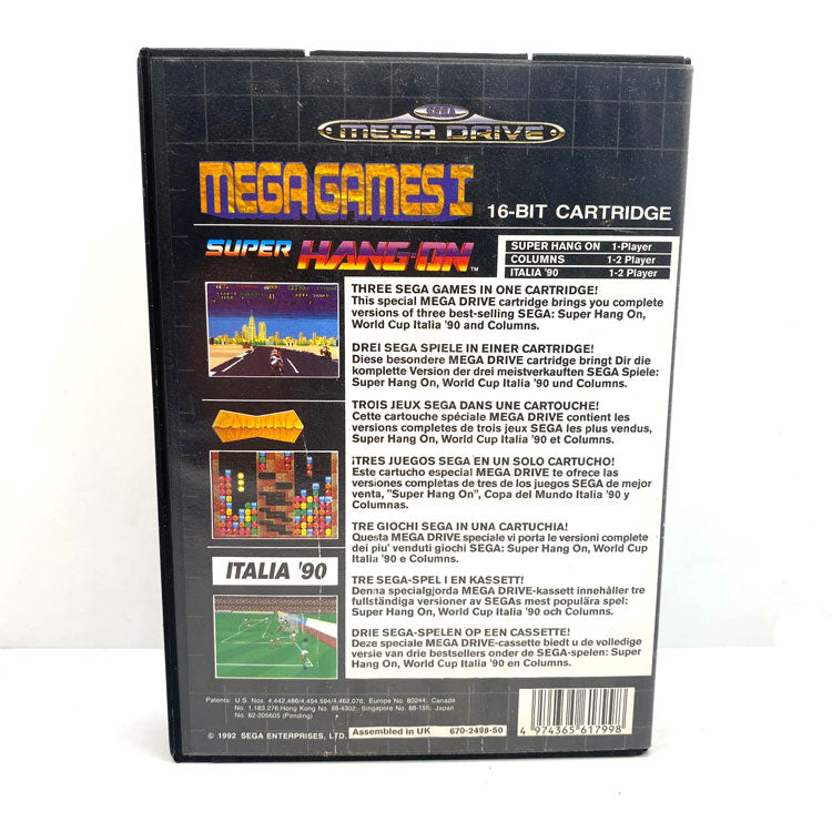 Mega Games 1 Sega Megadrive