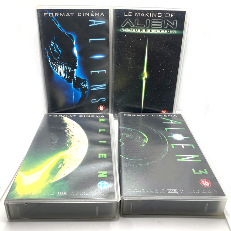 Coffret VHS Alien Saga