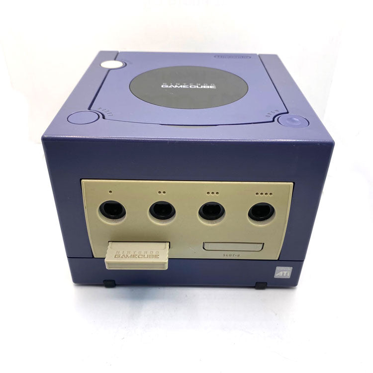 Console Nintendo Gamecube Violet Purple avec manette et carte mémoire