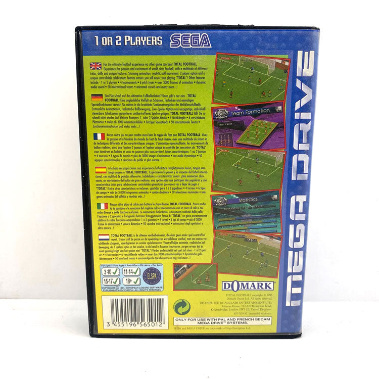 Total Football Sega Megadrive