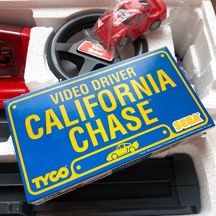 Sega Video Driver California Chase VHS Tyco