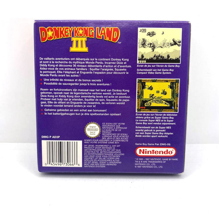 Donkey Kong Land III Nintendo Game boy