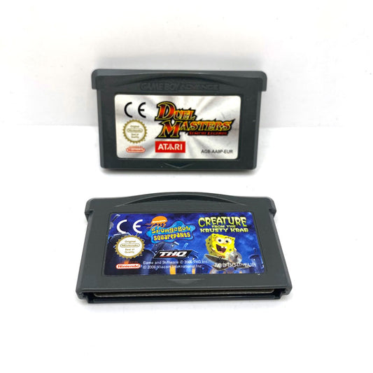 2 jeux Nintendo Game Boy Advance