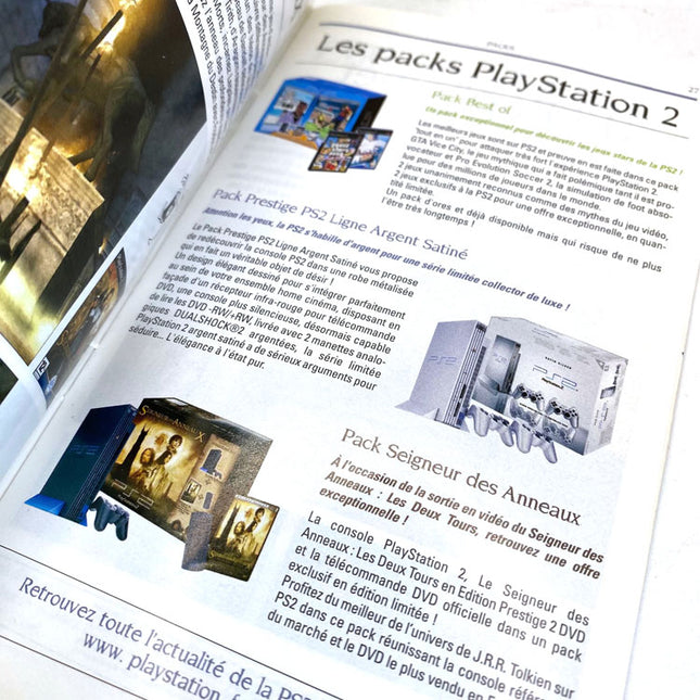 Catalogue publicitaire Playstation 2