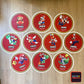 10 stickers Super Mario 25th Anniversary 1985-2010 Promo Not For Resale Nintendo